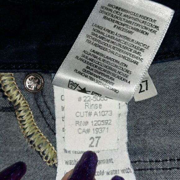 Rich & Skinny Skinny Jean's or Jeggings Size 27 - Picture 7 of 8